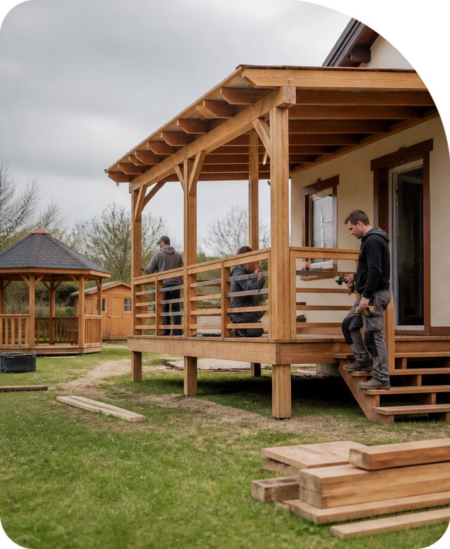 Строительство деревянных построек в Еманжелинске от 46220 р. | РадиДОМА-Мнж